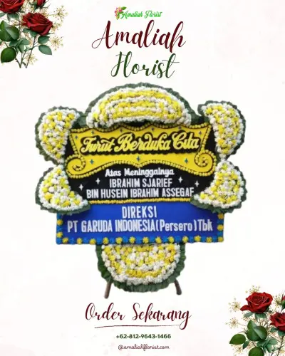 Papan Bunga Duka di Gesing